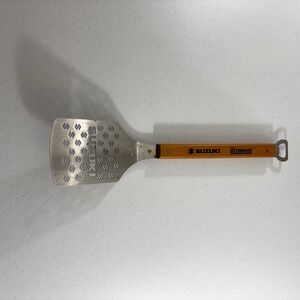 Suzuki The Ultimate Outboard Motor BBQ Spatula Wood Handle Bottle Opener 18.5in
